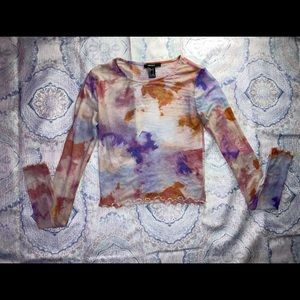 Long sleeve see threw Shirt